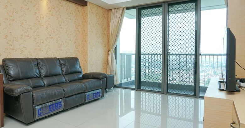 Modern 2br At St. Moritz Apartment Near Shopping Mall