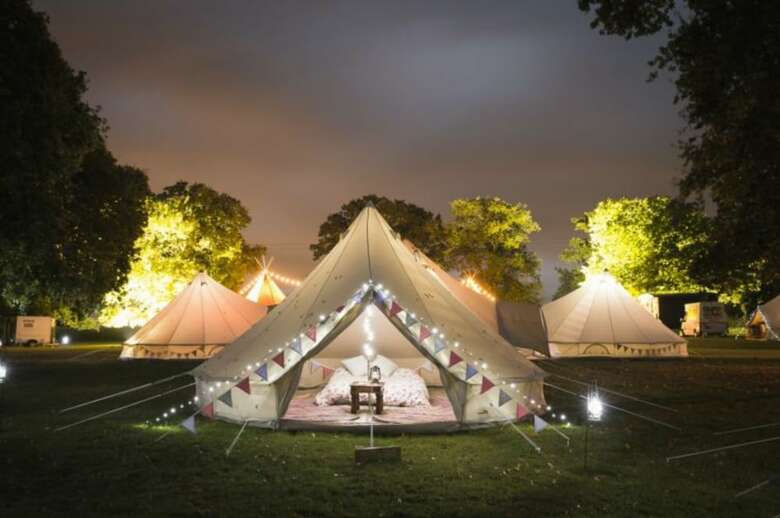 Cabana Whispers The Wind Bell Tent Hang Out Zone