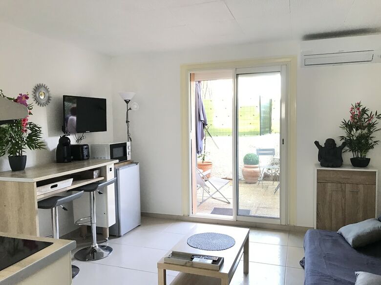 Apartamento Studio Piscine Terrasse Plage � 5min