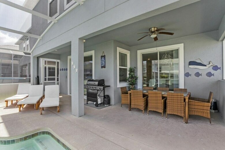 Villa 1561fd High End Champions Gate Furnished 6 Bed