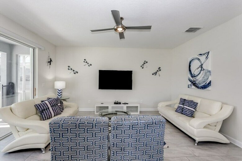 Villa 1561fd High End Champions Gate Furnished 6 Bed