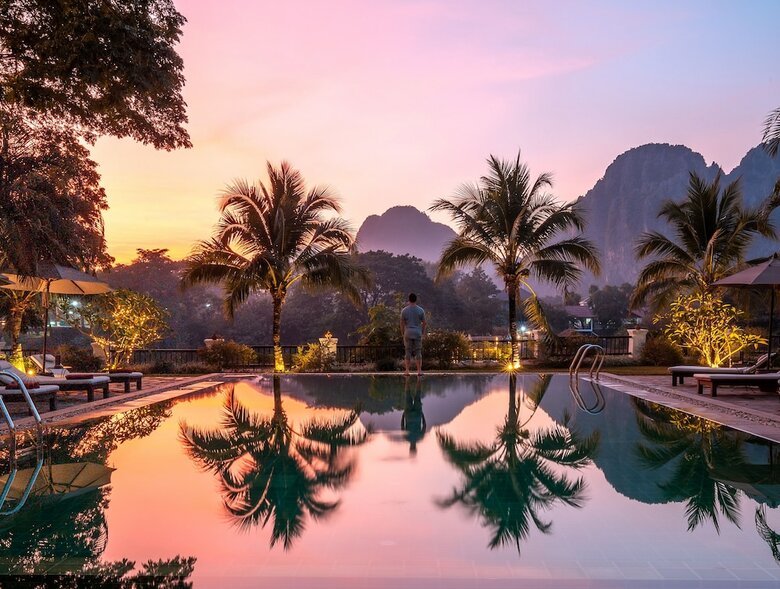 Apartamento Riverside Boutique Resort, Vang Vieng