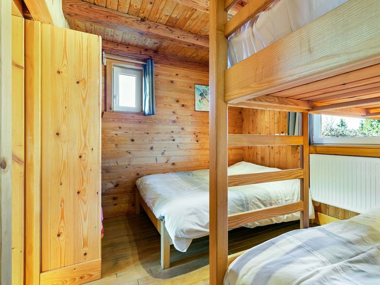 Quaint Chalet In Harreberg With Garden