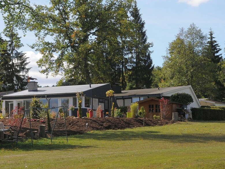 Detached Bungalow With Terrace In A Wooded Area