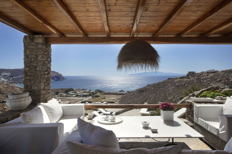 Villa Aerie - Sweeping Sea Views, Eclectic Style  By Villarentalsgr