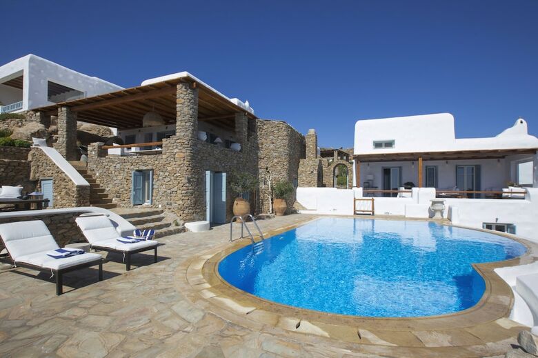 Villa Aerie - Sweeping Sea Views, Eclectic Style  By Villarentalsgr