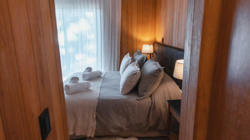 Lodge Caba�as Con Vista Al Cerro Chapelco.