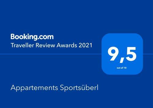 Apartamento Appartements Sports�berl