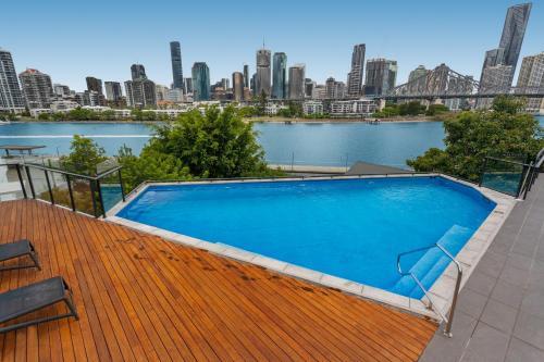 Apartamento Riverside Studio With Pool, Gym And Parking Near Cbd