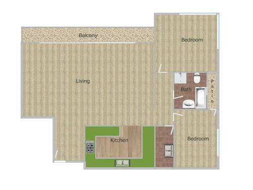 Apartment With Inground Pool