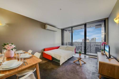 Apartamento A Modern 2br Cbd Apt, City Views, Free Parking
