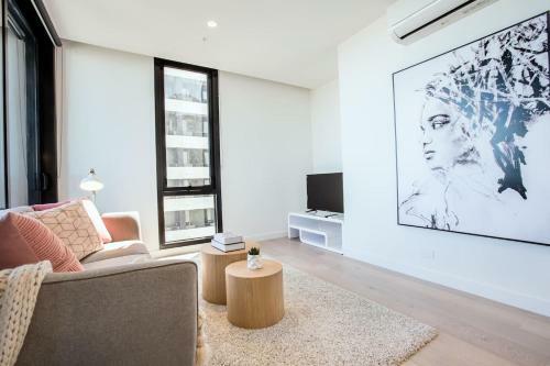 Apartamento 33*cotton Cloud*lvl48@2br2bth Apt*mel Cen*freetram