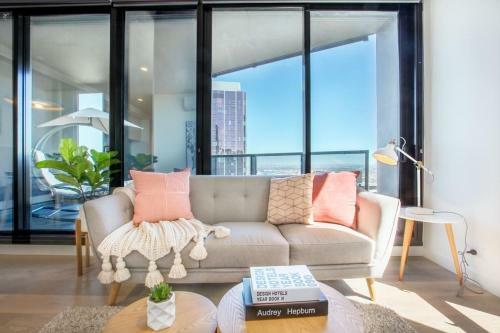 Apartamento 33*cotton Cloud*lvl48@2br2bth Apt*mel Cen*freetram