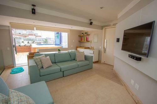 Apartamento Duplex Na Riviera � 70m Da Praia E Pr�ximo Ao Shopping.