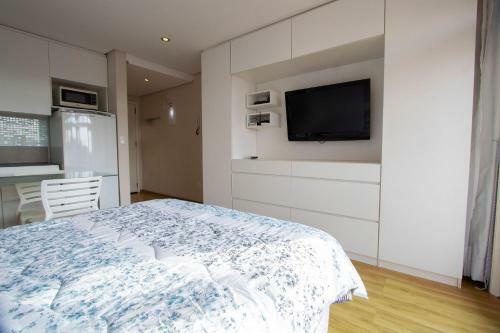 Apartamento Studio 205 - Pr�tico E Charmoso, No Centro de Canela.