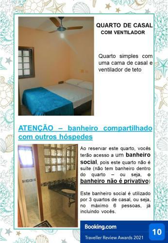 Hostal Pousada Do Tio Cido - 50 Metros Da Praia Da Enseada