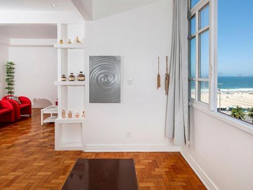 Apartamento Enorme 3 Quartos Com Jacuzzi E Vista Mar Para 8 Pessoas Em Copacabana!
