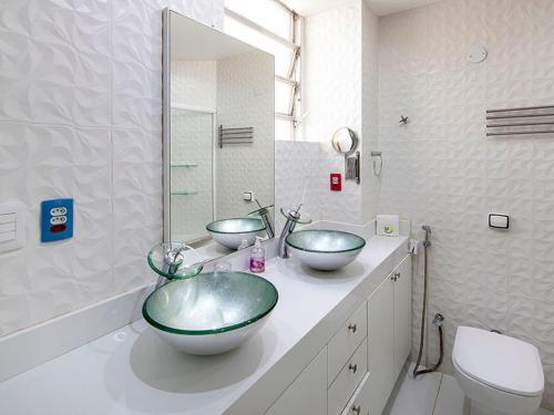 Apartamento Enorme 3 Quartos Com Jacuzzi E Vista Mar Para 8 Pessoas Em Copacabana!