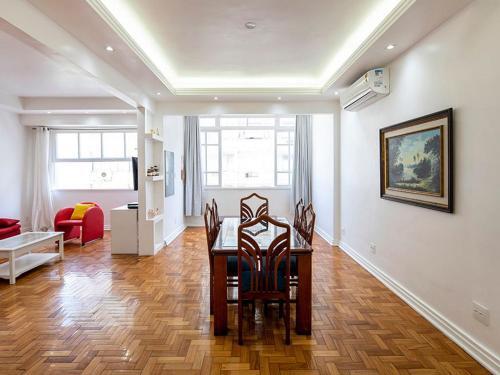 Apartamento Enorme 3 Quartos Com Jacuzzi E Vista Mar Para 8 Pessoas Em Copacabana!