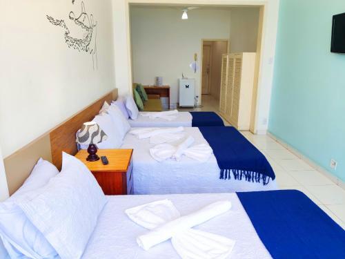 Apartamento Studio Na Praia de Copa Vista Total Tc1202