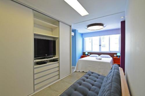 Apartamento Studio Reformado Para 4 Pessoas Na Quadra Da Praia!