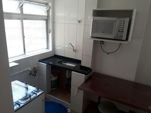 Apartamento Santos Na Avenida Praia