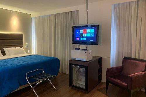 Hotel Su�te Luxo Com Cama King Size, Internet R�pida E Garagem Mercure Vl Olimpia