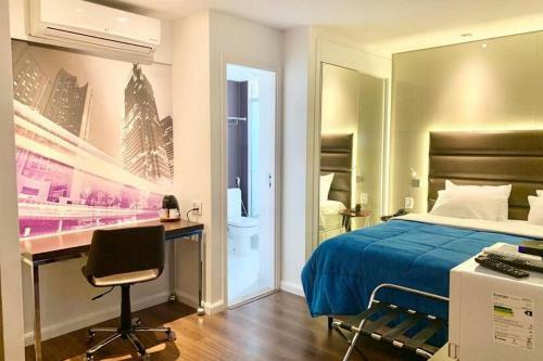 Hotel Su�te Luxo Com Cama King Size, Internet R�pida E Garagem Mercure Vl Olimpia