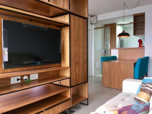 Apartamento Lindo Studio Novo Finamente Decorado Lazer Completo