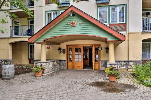 Apartamento Ski-in/out Studio On Mont Tremblant W/ Amenities!