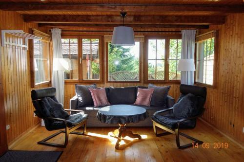 Paccots: Chalet Pour 4 Personnes - Calme