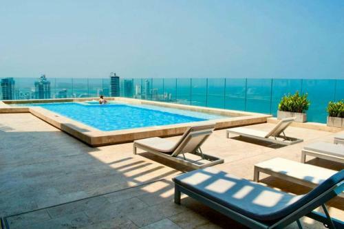 Apartamento Loft Frente Al Mar Con Piscina