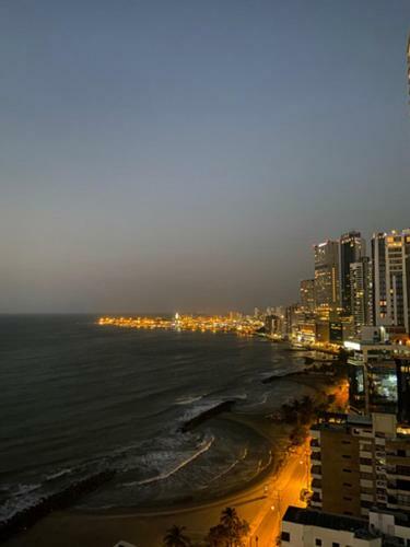 Apartamento Con Vista Al Mar Piso 19 Bocagrande
