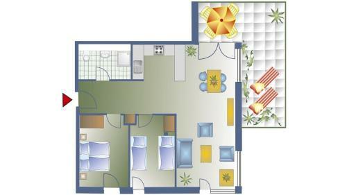 Apartamento Ostseeperle Inkl Saisonstrandkorb Und W�sche Set