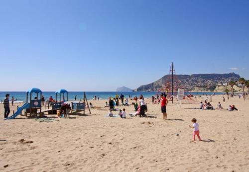 Calpe Apartment Sleeps 5 With Pool Air Con And Wifi