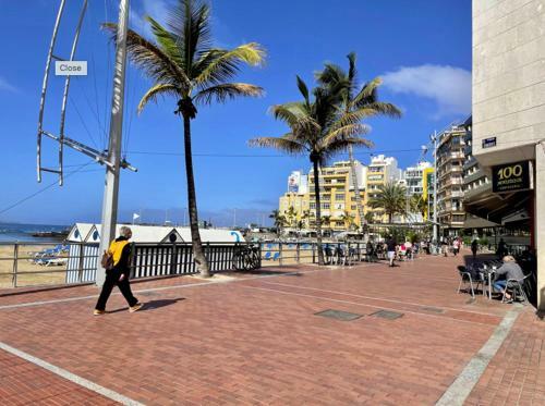 Apartamento New* Modern Loft With Terrace In Las Canteras
