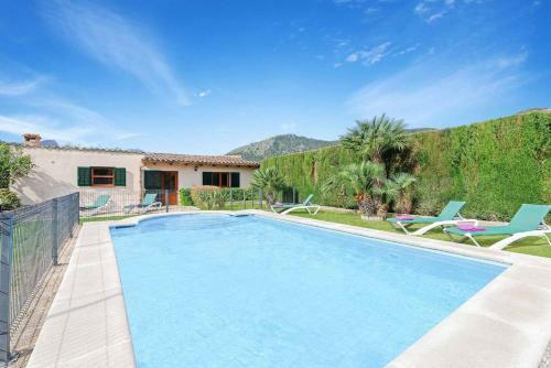 Villa Pont Rom� - El Camp Redo - de Pollen�a Con Piscina, Wifi, AC