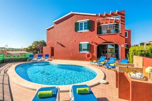 Cala Galdana Villa Sleeps 8 With Pool Air Con And Wifi