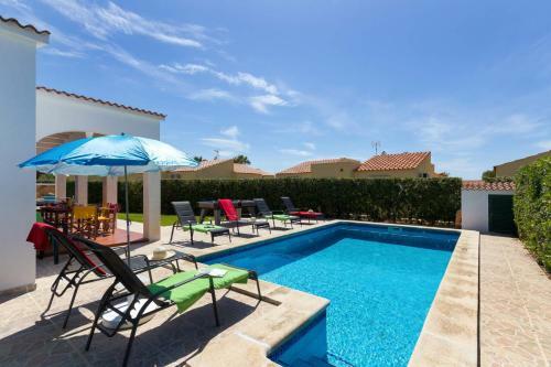Avellano 3 Bedroom Villa, Cala'n Bosch