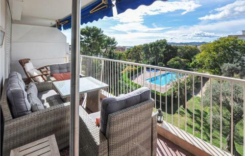 Amazing Apartment In Antibes With 2 Bedrooms