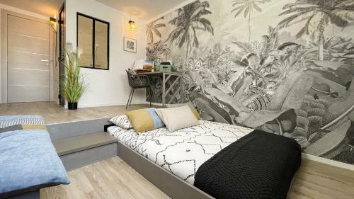 Apartamento Homey - Studio Amazonia Evasion - Hyper Centre - Aux Portes de Geneve