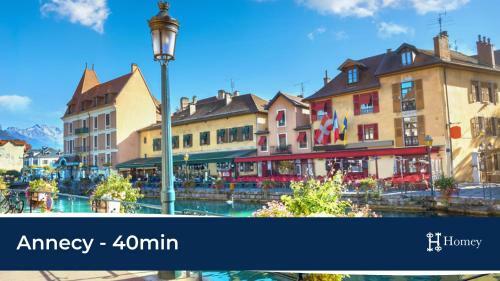 Apartamento Homey - Studio Forest Cosy - Hyper Centre - Aux Portes de Geneve