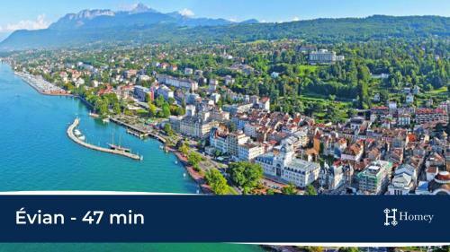 Apartamento Homey - Studio Pastel - Cocooning - Hyper Centre - Aux Portes de Geneve