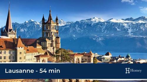 Apartamento Homey - Studio Pastel - Cocooning - Hyper Centre - Aux Portes de Geneve