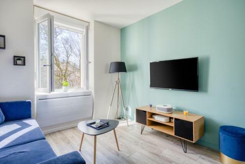 Apartamento Le 101-lumineux-netflix-son Devialet-gregimmo
