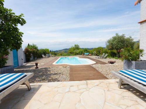 Modern Villa In Camplong With Private Pool