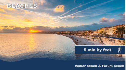 Apartamento Studio Bord De Mer Nice Centre