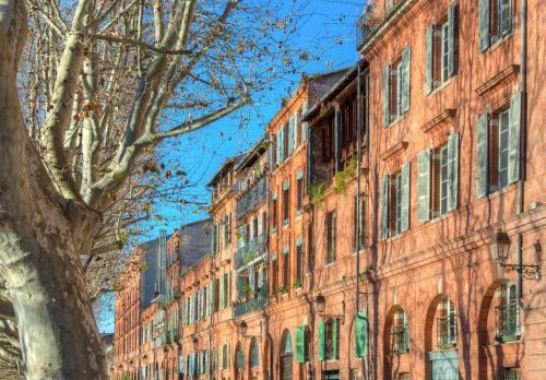 Apartamento Place de La Daurade Capitole Esquirole-wifi-calme