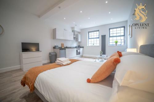 Apartamento Boutique Studio Luton Centre By Opulent Living Serviced Accommodation
