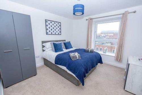 Hereward Tower Central Apartment - Free Parking - Lift Access - Self Check In